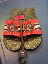 Clevelans Guardians Slides Mens Size 9-10 NWT
