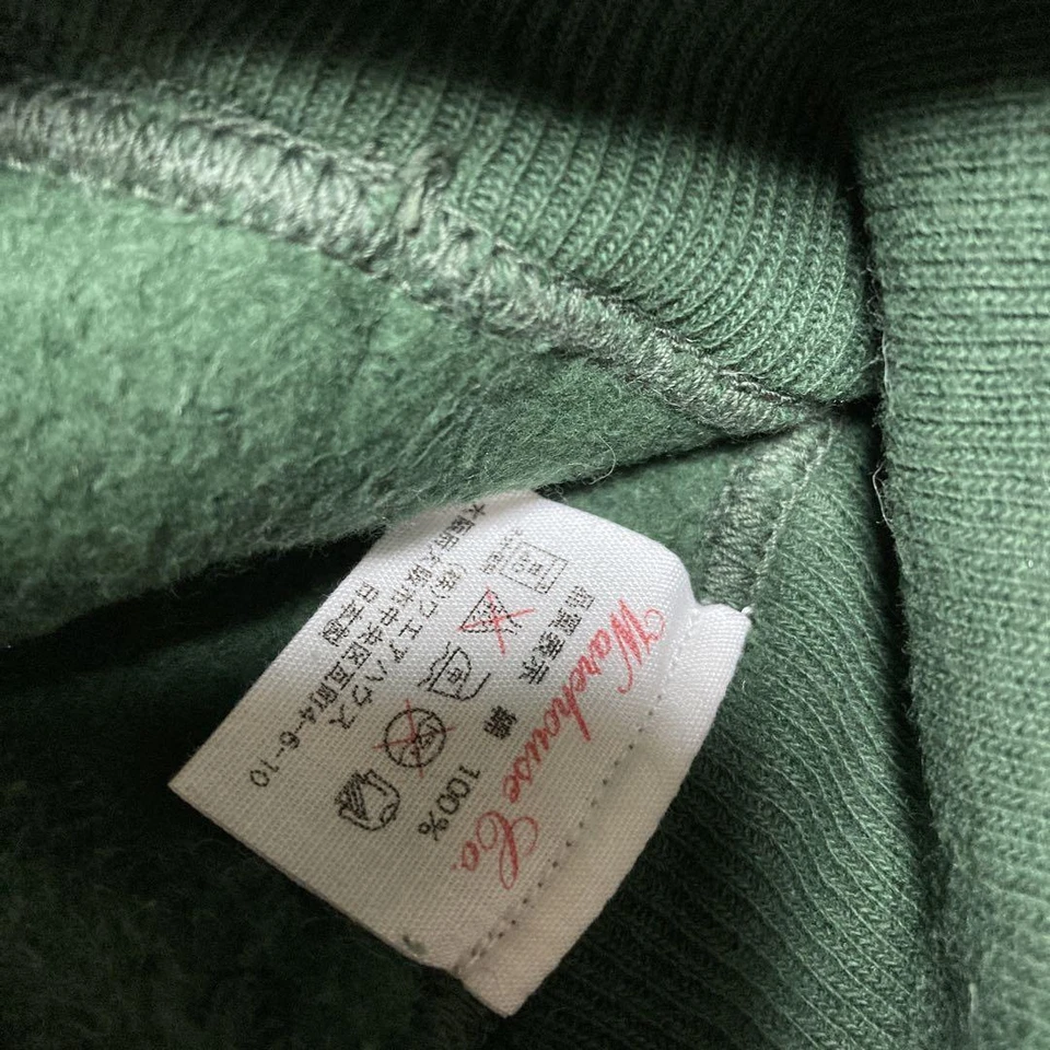 Sudadera con Capucha Warehouse DUCK DIGGER Algodón Verde Talla 38 Usada De Japón Foto 4 de 4