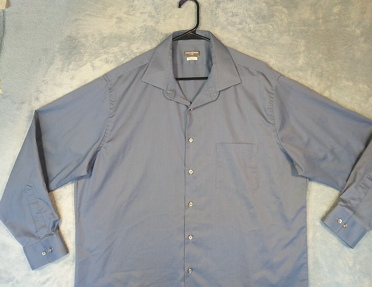 Van Heusen Flex Regular Fit Stretch Long Sleeve Collar Button