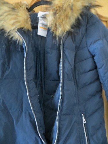 BNWT LADIES SIZE S ¾ LENGTH PADDED & HOODED JACKET/COAT BY COLE HAAN - Picture 6 of 9
