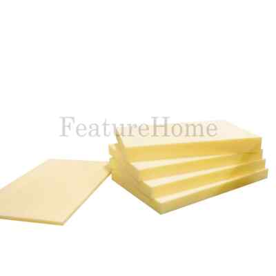 Pack Of 2 High-Density Upholstery Foam Sheets - 20"x20"x3" Each, Firm For Cushions & DIY Projects