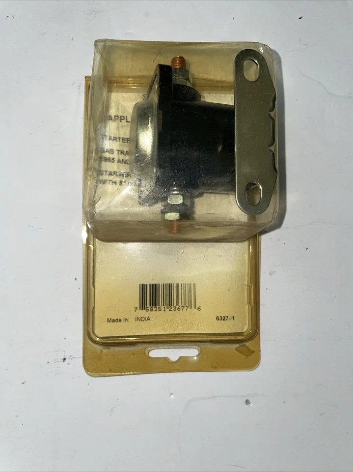 NUEVO 12 voltios solenoide Ford 0236774 montaje relé de arranque tractor Supply Co NUEVO Foto 2 de 4