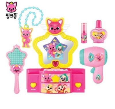 Pinkfong Wonderstar Mini Magic Schminktisch Kommode Spielzeug Mädchen Geburts...