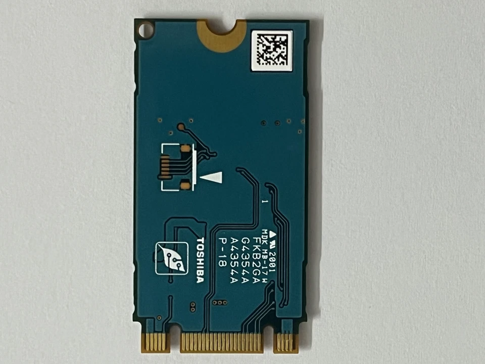 Твердотельный накопитель TOSHIBA KBG30ZMT256G 256 ГБ SSD M.2 2242 PCIe NVMe SSD для Thinkpad x280 T480 - Изображение 4 из 4