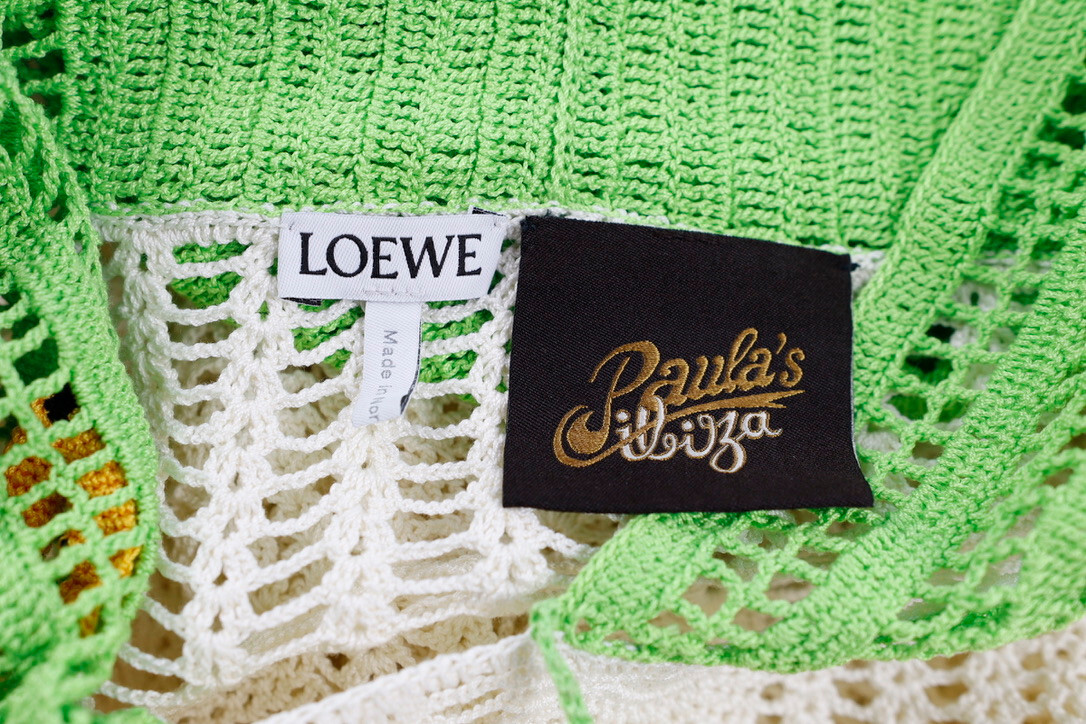 Loewe x Paula's Ibiza Crocheted Cotton Lizard Hoodie | eBay
