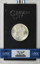 1882-CC $1 Morgan Dollar GSA Hoard NGC MS63