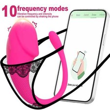 APP Clitoris Vibrator Wearable Bullet Love Egg G-Spot Stimulator Sex Toys Women