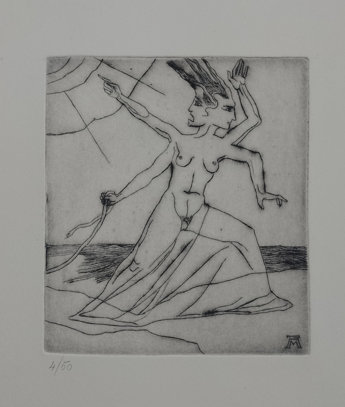 Alberto Martini, puntasecca Nemesi