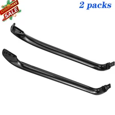 2 Pack  WR12X22183 Black Refrigerator Door Handles Set Replaces AP5948588