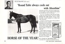 Absorbine Veterinary Liniment For Horses Willie Molter Endorsed Vtg Mag Print Ad