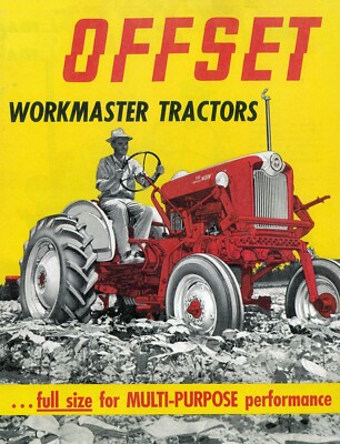 #ad Ford OFFSET 501 541 Workmaster 1 Row Multipurpose Gas Tractor Brochure Off Set $35.00