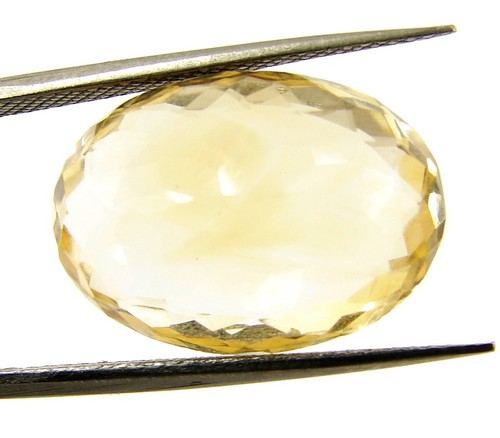 10.10 Ct Natural Yellow Citrine Quartz Loose Gemstone Stone Oval Cut Stone-10545 - Picture 2 of 2