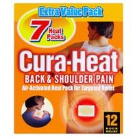 Cura-heat Back & Shoulder Pain 7 Heat Packs Cura-heat Back & Shoulder Pain 7 Heat Packs