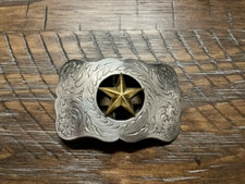 NEW Texas Gold Star Belt Buckle SHIPS FREE