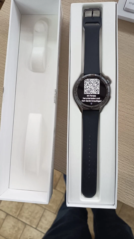 SW-0061 Xiaomi Watch S4 Black – 1.43" AMOLED, 2200 Nits, 15 Tage Akku B-WARE - Bild 3 von 3