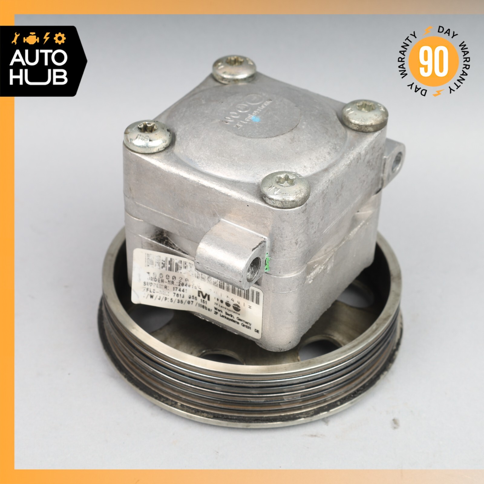 04-11 Maserati Quattroporte M139 GranTurismo Power Steering Pump 204070 OEM
