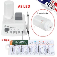 VRN A8 LED Dental Ultrasonic Piezo Scaler PH-1 Handpiece with 5 Tips