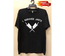 NEW!! 2025 Retro Lawn Darts Shirt, Funny Survived Jarts Gift Unisex T-Shirt