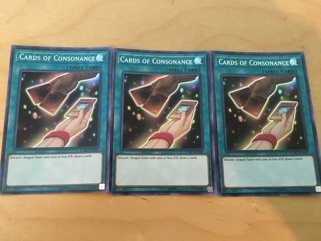 3x Cards Of Consonance LCKC EN092 Secret Rare Mint Yugioh EBay
