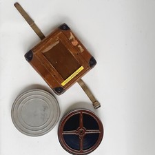 Vintage 8mm 8" reel Home Movie Fly tying Fishing 1950's E. HILLe Williamsport PA