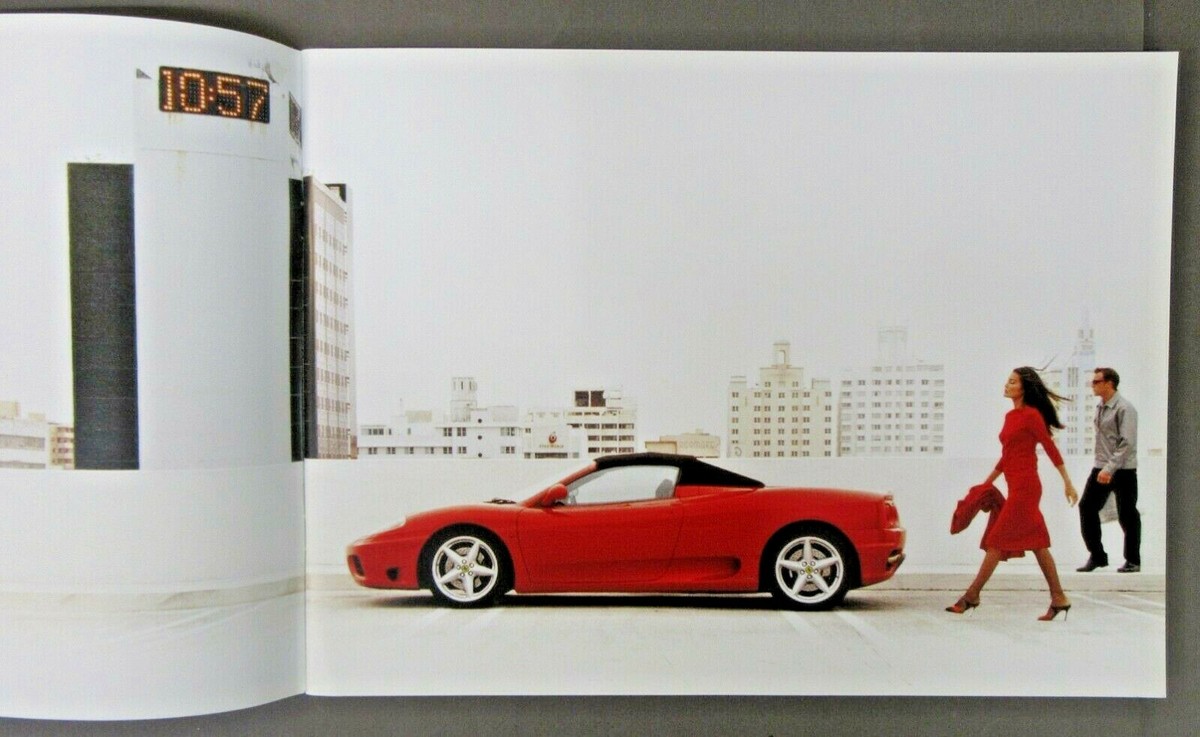 2000 FERRARI 360 SPIDER 1602/00 dealer sales brochure book z5 | eBay