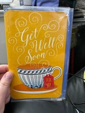 Paper Craft Get Well Soon Card With Envelope New  