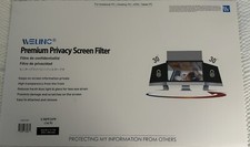 WELINC 24 Inch - 16:9 Aspect Ratio - Computer Privacy Screen Filter Widescreen