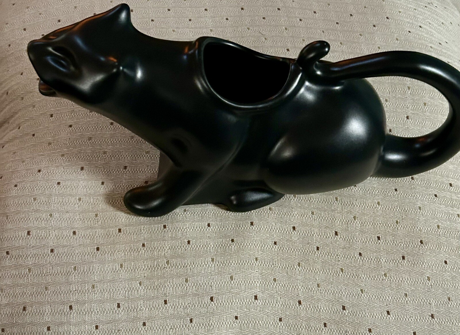 Puking Kitty Gravy Boat Black New In Box eBay