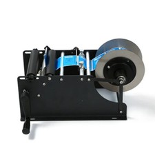 Manual Round Bottle Labeling Machine With Handle Bottle Labeler Label Applicator