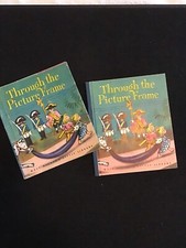 Through the Picture Frame~W/Dust Jacket~1st Ed~Disney Little Library~Golden Book