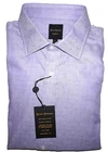 Hickey Freeman Dress Shirt 16 - 34/35 Modern Fit Purple Dobby Print Stretch Pima