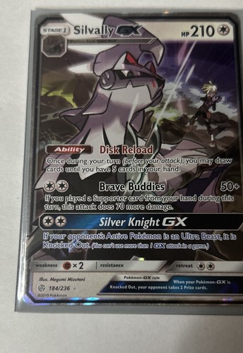 Silvally GX 184/236 Sm-Cosmic Eclipse Holo