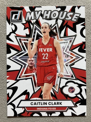 #ad 2025 Donruss WNBA Caitlin Clark My House #4 Indiana Fever $4.00