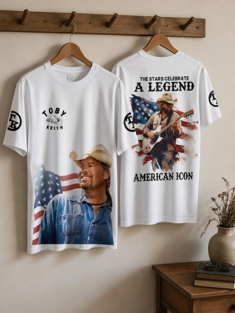 Toby Keith The Stars Celebrate A Legend American Icon T shirt