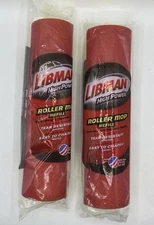 Libman High Power Roller Mop Refill Tear Resistant Sponge USA New/Sealed Lot 2