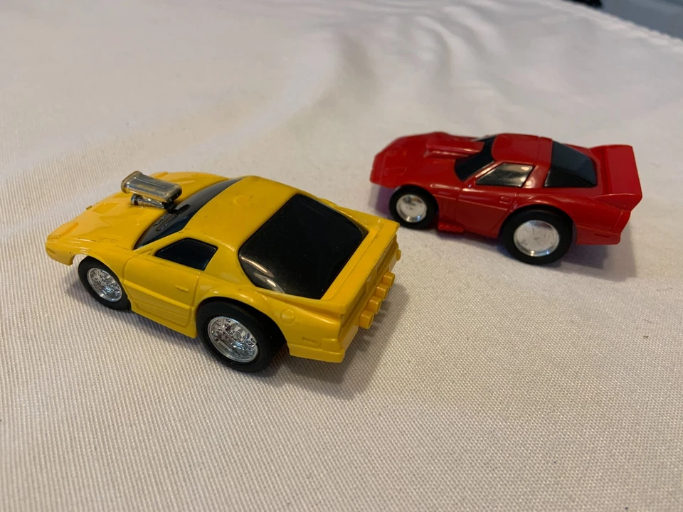 VINTAGE Revell 1988 STREET SCREAMERS Lot 2 PULLBACK Model Car Kit Corvette T/A - Image 2 of 4