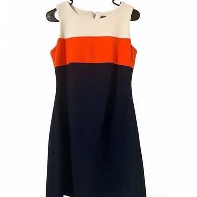 Tommy Hilfiger Pique Colorblocked Dress