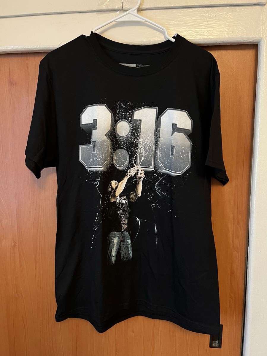 WWF Stone Cold Steve Austin 3:16 Tシャツ Austin 3:16 Day WWE Authentic T-Shirt Size Large Stone Cold New | eBay