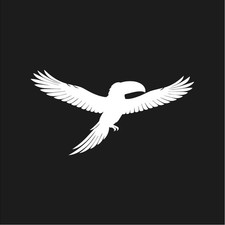 Toucan Open Wings Wildlife Bird Vinyl Decal Window Silhouette Wild birds sticker