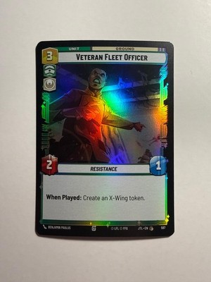 Veteran Fleet Officer (Foil) 597 SWU Jump to Lightspeed