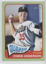 2014 Topps Heritage Minor League Edition Green Chris Anderson #127 0a1