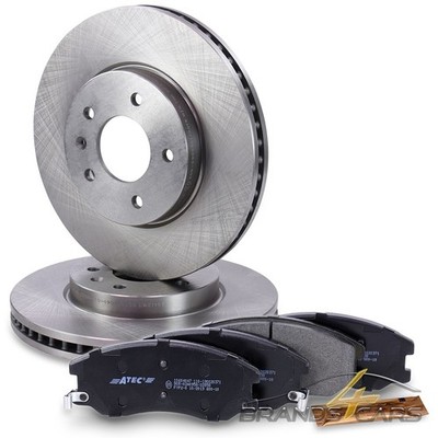 ATEC BREMSSCHEIBEN + BREMSBELÄGE VORNE FÜR CHEVROLET CAPTIVA OPEL ANTARA