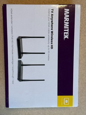 Marmitek TV Anywhere Wireless HD HDMI-Extender-Set - Schwarz