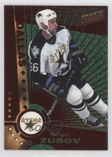 1997-98 Pacific Dynagon Red Sergei Zubov #40 HOF 0f8