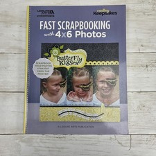 Fast Scrapbooking with 4x6 Photos Leisure Arts Creating Keepsakes Craft Book