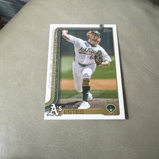 2025 Topps #445 Joey Estes - Oakland Athletics