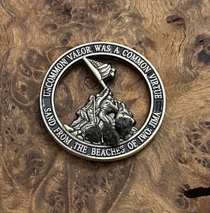 軍隊999シルバーメダル 硫黄島 米海軍 海兵隊 記念レア Iwo Jima Coin