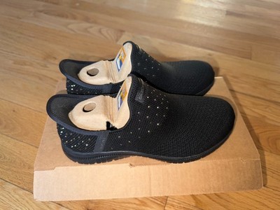 Skechers US Size 6.5 EU 36.5 Slip-ins Virtue Rhinestone Shoes Starlight Black