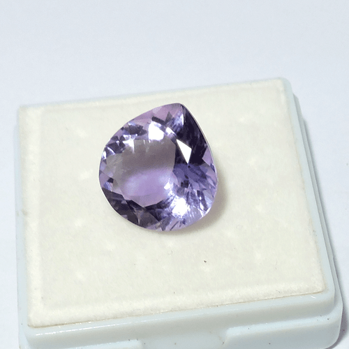 12.00Cts Finest Quality Natural Pink Amethyst Heart Cut Loose Gemstone m357 - Picture 3 of 6