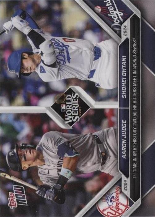 2024 Topps Now - World Series Shohei Ohtani, Aaron Judge #863
